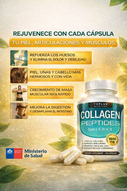 COLAGENO EN CAPSULAS - NUTRE Y FORTALECE TU PIEL DESDE ADENTRO