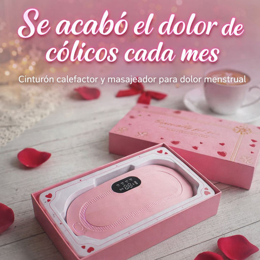 CINTURÓN MASAJEADOR PARA CÓLICOS - SE ACABO EL DOLOR DE CÓLICOS CADA MES
