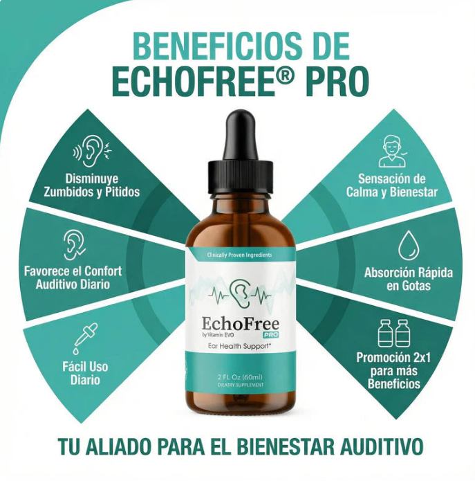 Echofree Escucha la Diferencia cuando cuidas tus Oidos