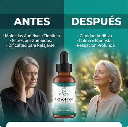 Echofree Escucha la Diferencia cuando cuidas tus Oidos